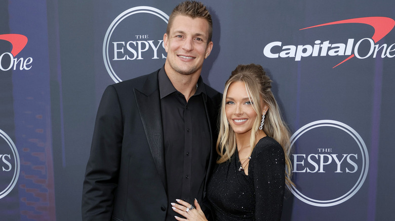 Rob Gronkowski and Camille Kostek