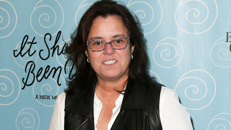 Rosie O'Donnell posing