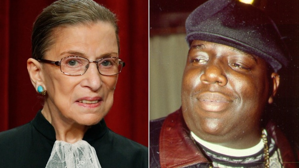 Ruth Bader Ginsburg and Notorious B.I.G. Biggie Smalls