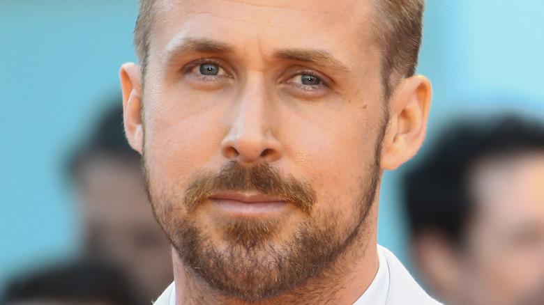 Ryan Gosling looking away