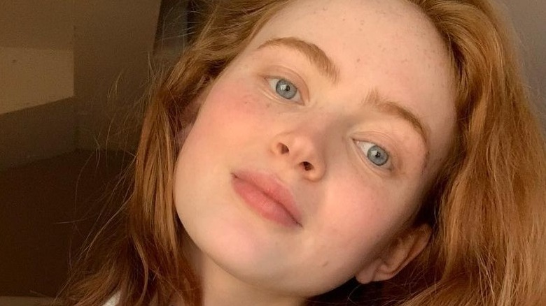 Sadie Sink selfie