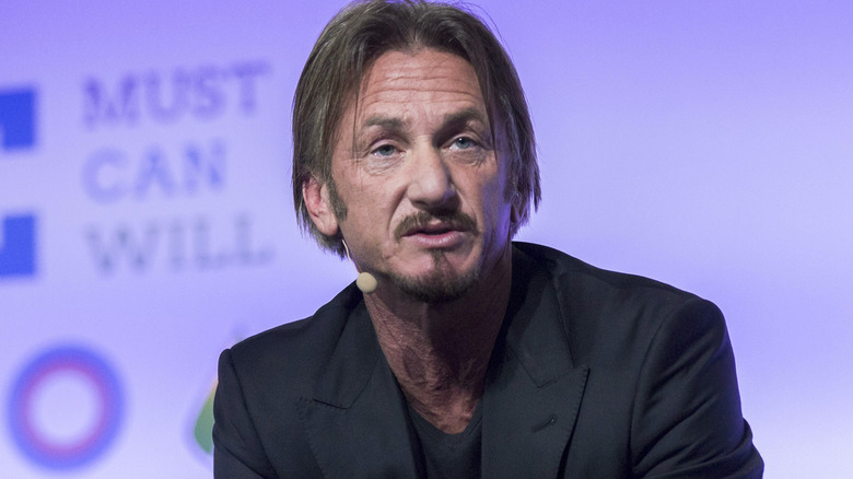 Sean Penn speaks climate summit 