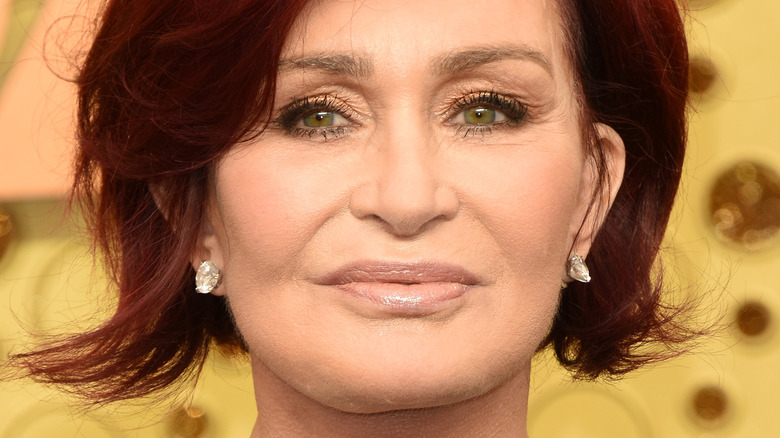 Sharon Osbourne posing