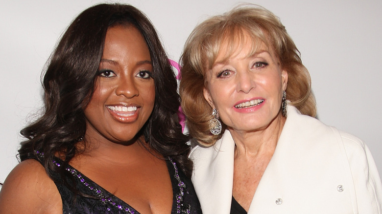 Sherri Shepherd and Barbara Walters 