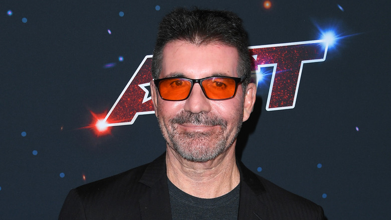 Simon Cowell tinted glasses