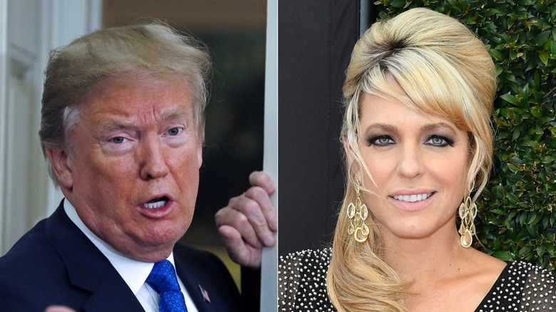 Donald Trump and Arianne Zucker