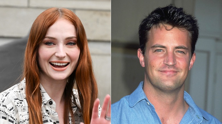 Sophie Turner and Matthew Perry