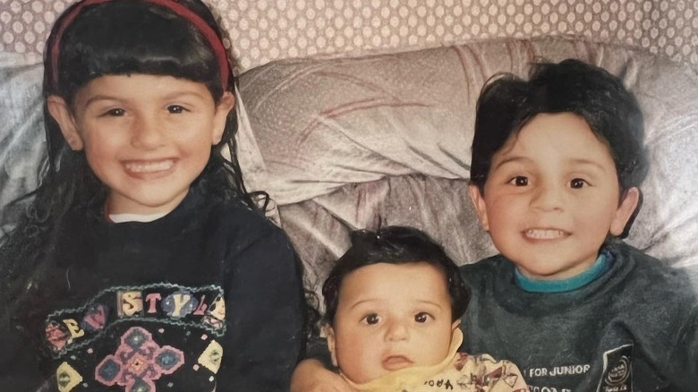 Young SSSniperwolf with family
