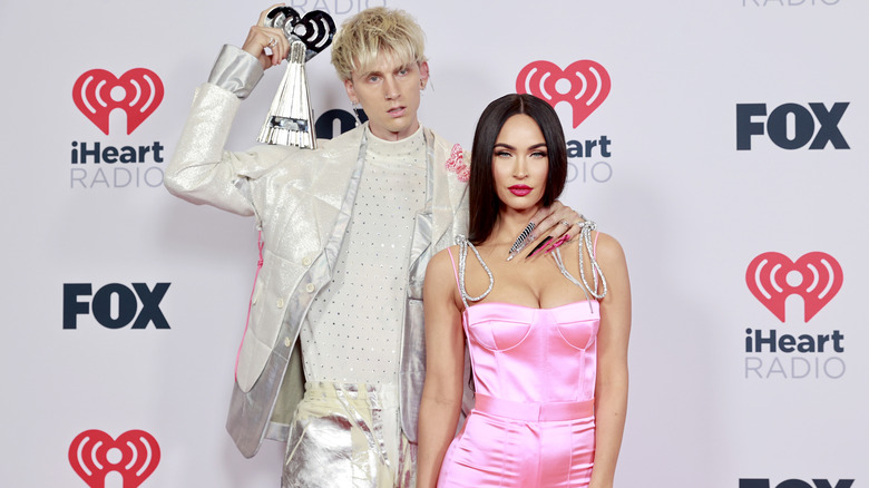 Machine Gun Kelly and Megan Fox on the red carpet