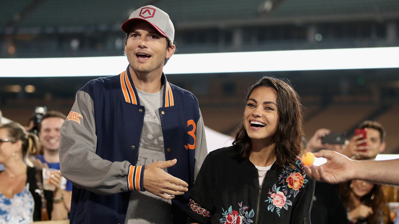 Ashton Kutcher and Mila Kunis