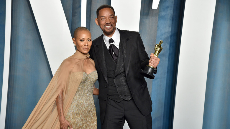 Will Smith and Jada Pinkett Smith on the red carpet