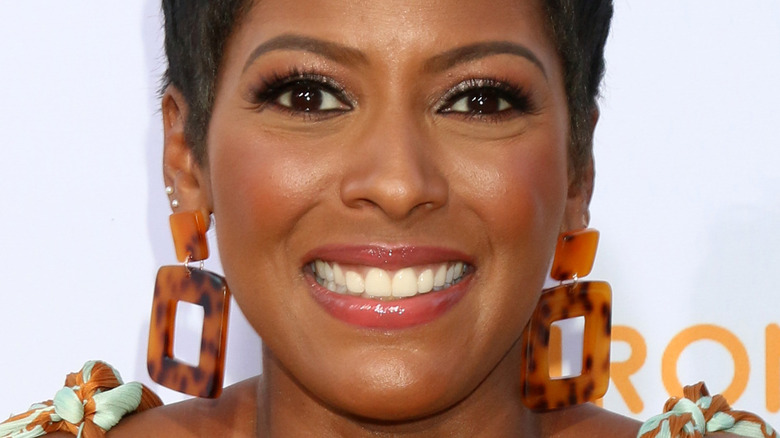 Tamron Hall smiling