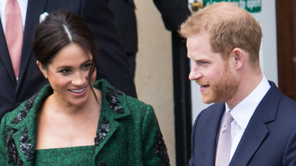 Meghan Markle and Prince Harry at event 