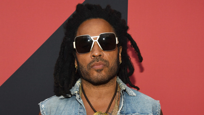 Lenny Kravitz wearing sunglasses