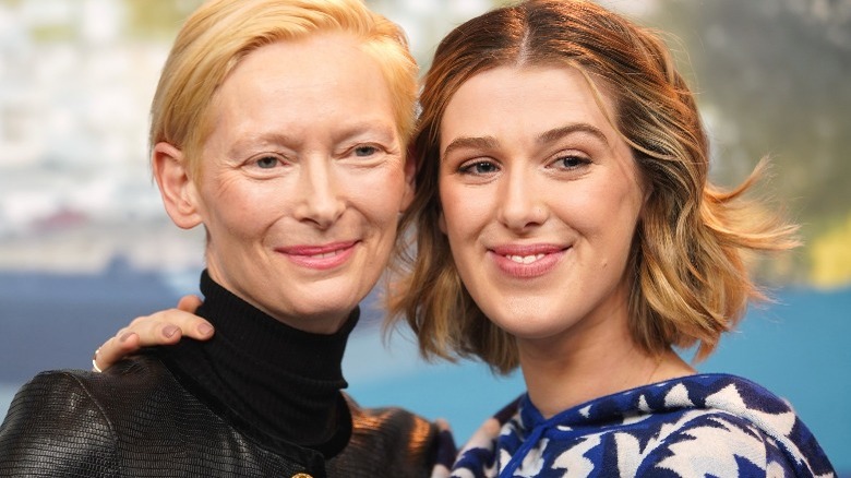 Tilda Swinton and Honor Swinton Byrne