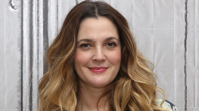 Drew Barrymore smiling 