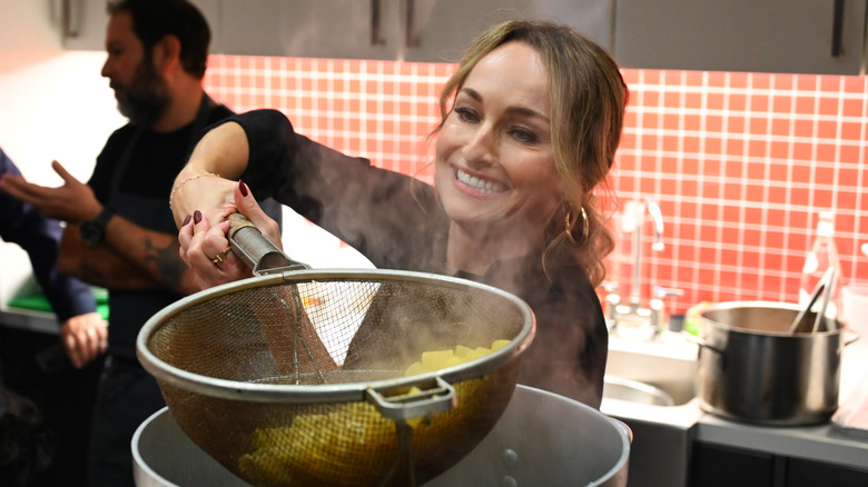 De Laurentiis in the kitchen