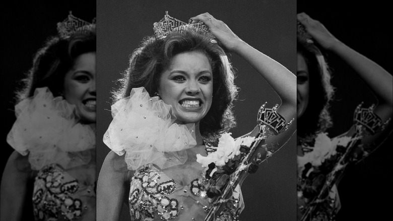 Vanessa Williams winning Miss America