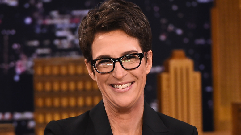 Rachel Maddow smiling