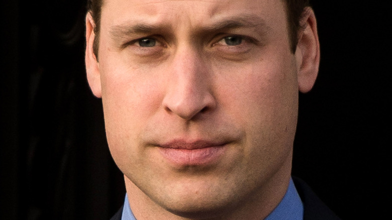 Prince William furrowed brow