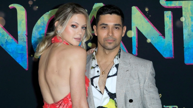 Wilmer Valderrama and Amanda Pacheco on the red carpet