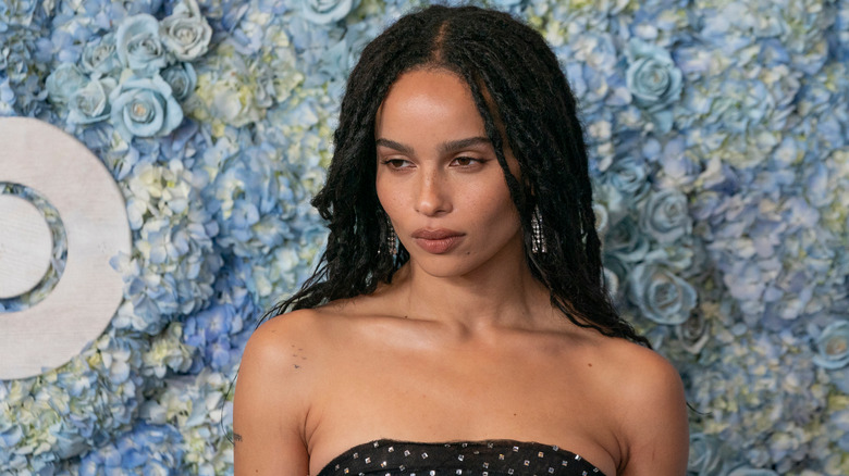 Zoë Kravitz on the red carpet