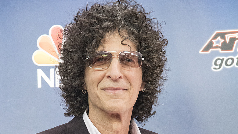 Howard Stern posing