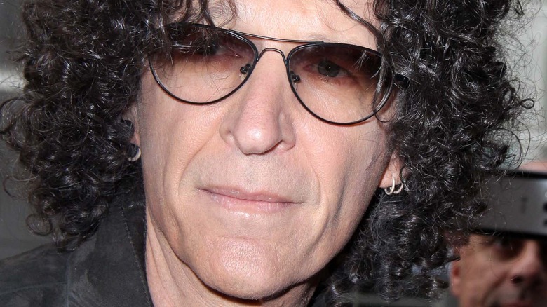 Howard Stern arriving at the "America's Got Talent" Los Angeles Auditions