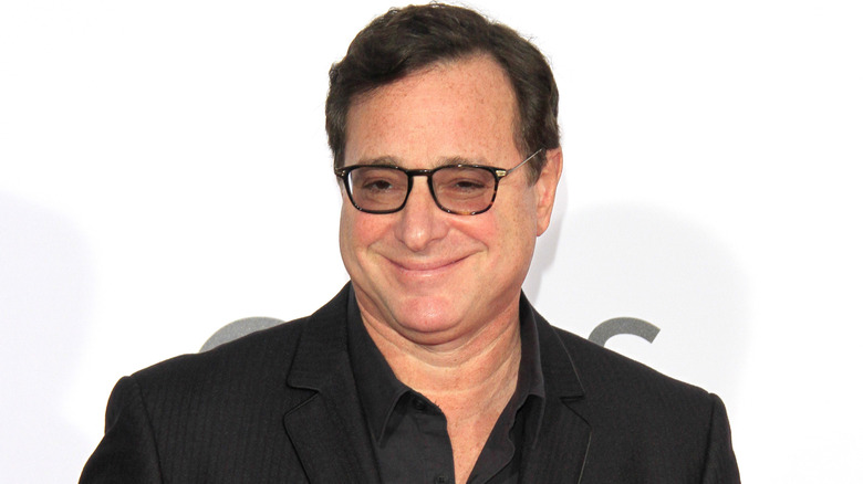 Bob Saget on the red carpet in 2017