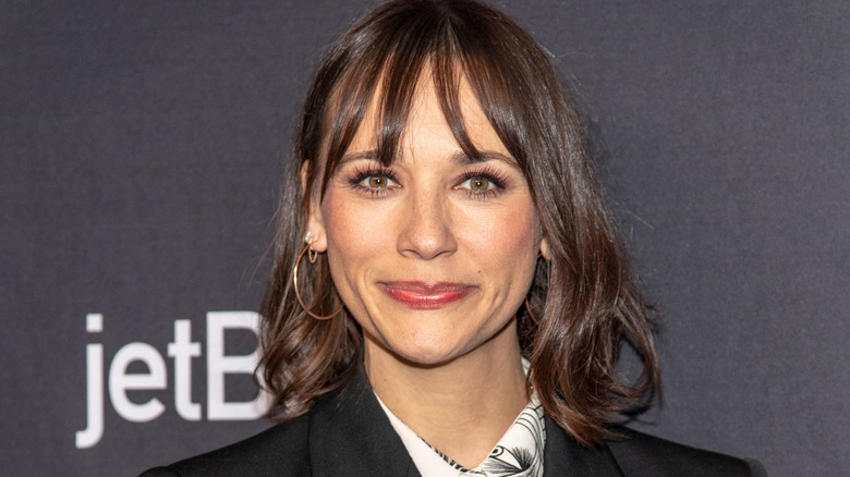 Rashida Jones smiling