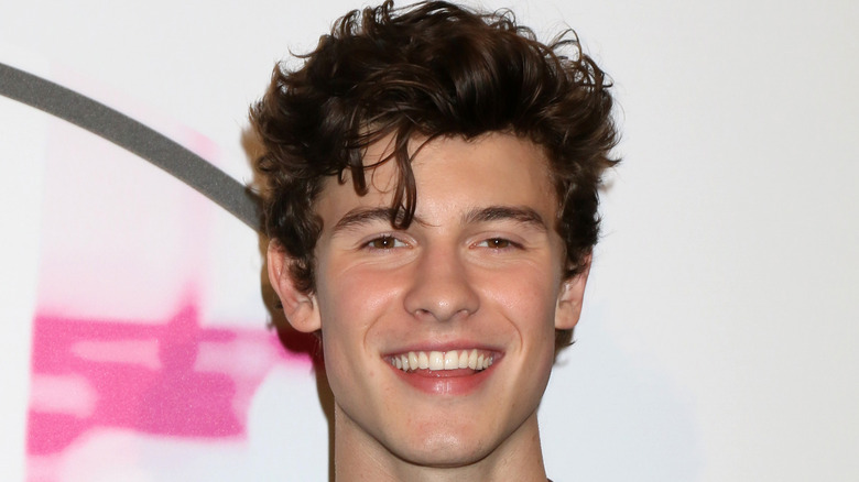 Shawn Mendes smiling