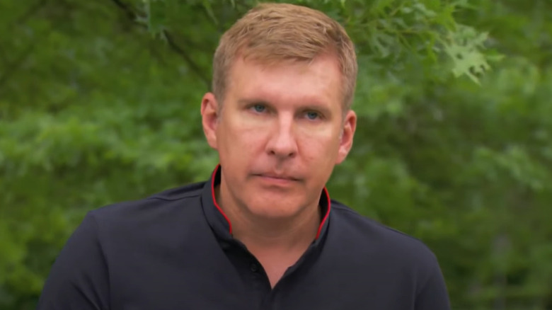 Todd Chrisley looking serious