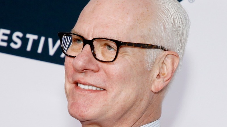 Tim Gunn wearing glasses