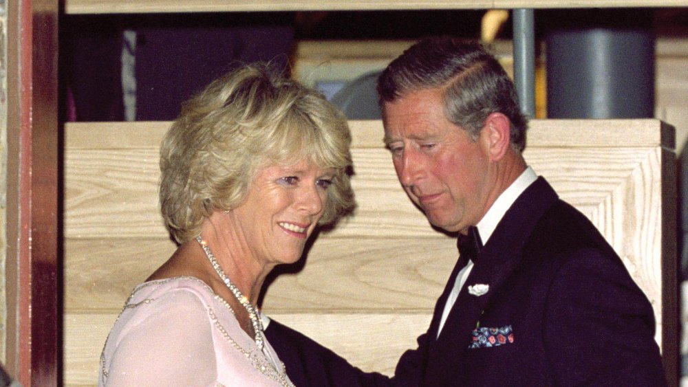 Camilla Parker-Bowles and Prince Charles at The Prince's Foundation Gala Dinner in 2000