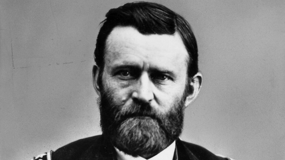 Ulysses S. Grant looking straight at camera