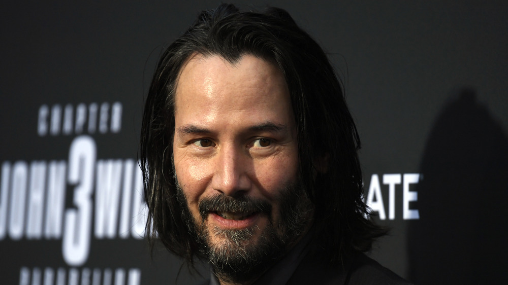 Keanu Reeves at a John Wick: Chapter 3 screening