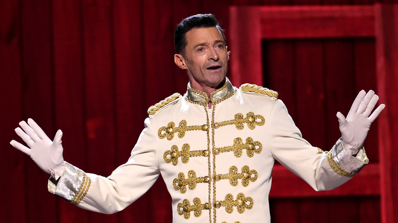 Hugh Jackman performing Tonys