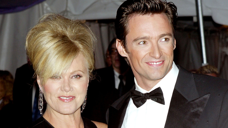 Deborra-Lee Furness and Hugh Jackman at the Met Gala