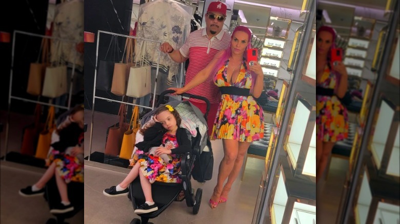 Ice-T and Coco Austin with their daughter