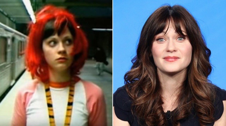 Zooey Deschanel in an Offspring music video