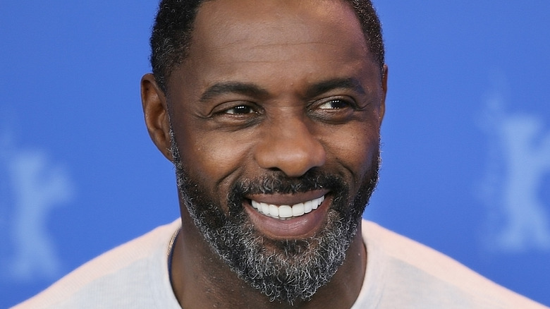 Idris Elba big smile at 68th Berlinale International Film Festival Berlin. 2018