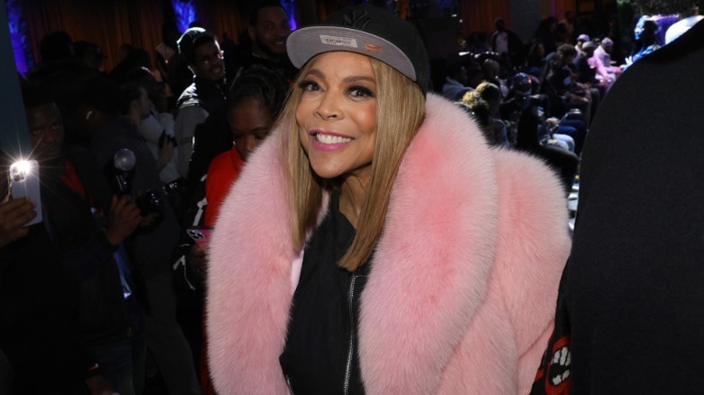 Wendy Williams attends Daniel's Leather Fashion Show in New York City (2023)