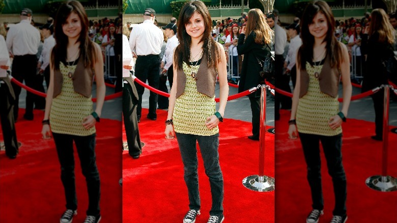 Selena Gomez attends the premiere of "Pirates of the Caribbean: At World's End" (2007)