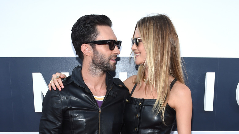 Adam Levine and Behati Prinsloo