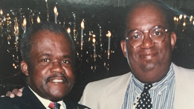 Albert Roker Sr. and Al Roker smiling