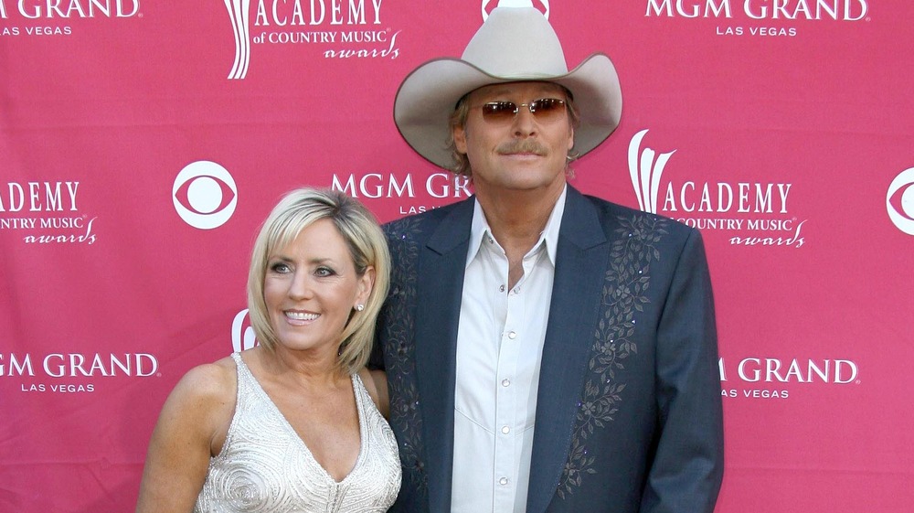 Alan Jackson and Denise Jackson red carpet 