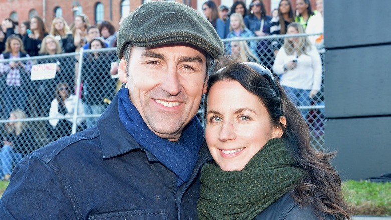 Mike Wolfe and Jodi Faeth at an event 