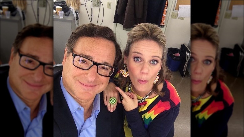 Bob Saget and Andrea Barber