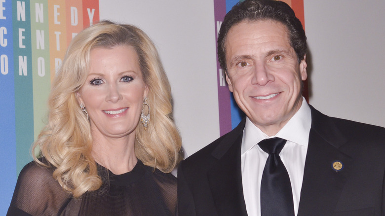 kerry kennedy and andrew cuomo smiling