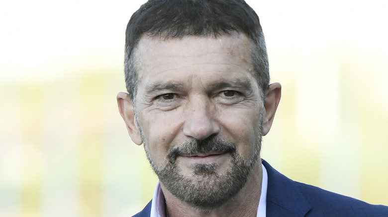 Antonio Banderas smiling